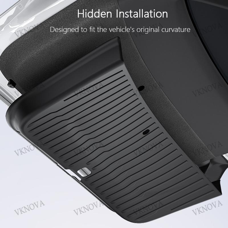 For Tesla Model YL 2025 2026 All-inclusive Rear Trunk Door Anti-dirt Mat TPE Trunk Tailgate Protection Pad Car Accessories