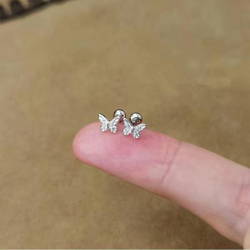 1Pair Fashion Exquisite Earrings High Quality Simple Butterfly Earrings For Women Girls Birthday Gifts Jewelry Accessories
