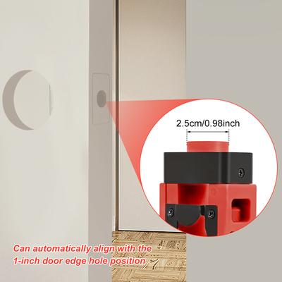 Door Latch Mortise Tool Precision Scoring and Chiseling Door Latch Installation  for 1-3/8’ or 1-3/4’ Thick Wooden Door Door Lat