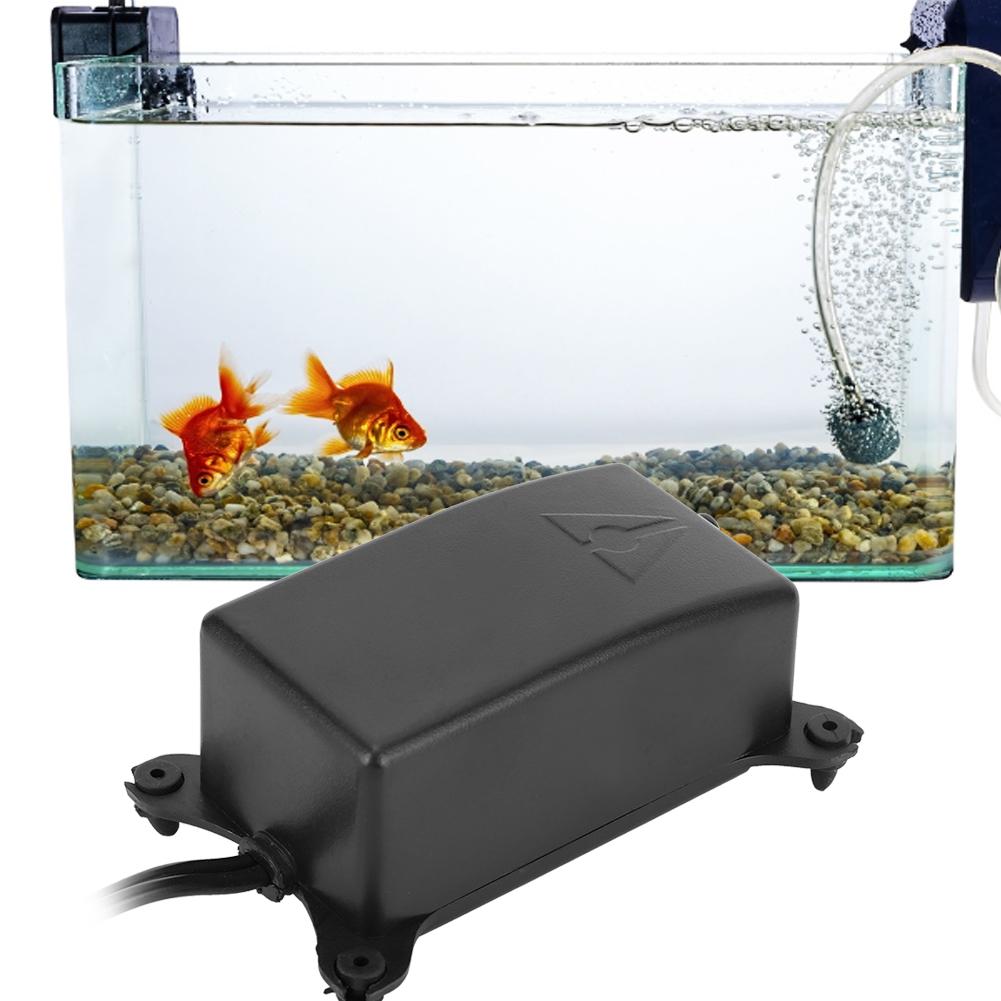 2W Small Fish Tank Mute Low Noise Increase Oxygen Air Pump Aquarium Supplies Accessory