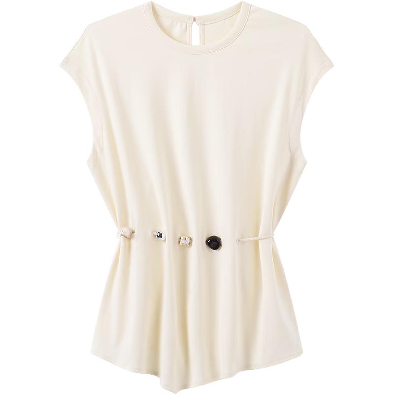 Betu Women s Waist-Cinching Slimming Short Sleeve T-Shirt S