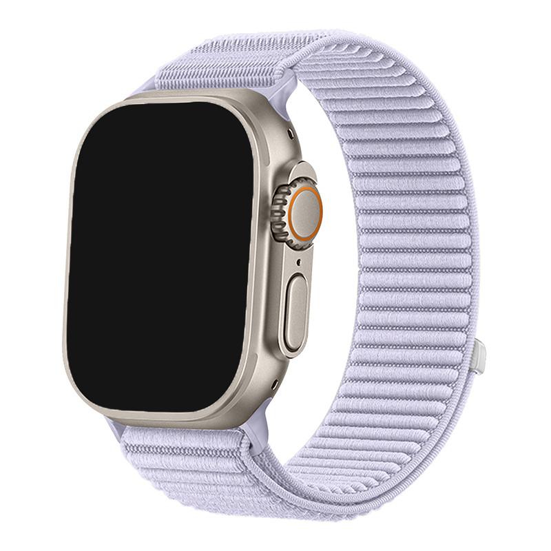 Nylon Braided Sport Strap For Apple Watch Band 49MM Bracelet for iWatch 10 9 8 7 6 5 4 SE Ultra 1 2 49mm 46 45 44 42 41 40 38mm
