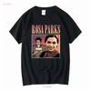 Rosa Parks T Shirt Funny Hot Topic Size Large Vintage Washed Top For Everyday Wear Stylish Versatile Fashion Unisex Breathable