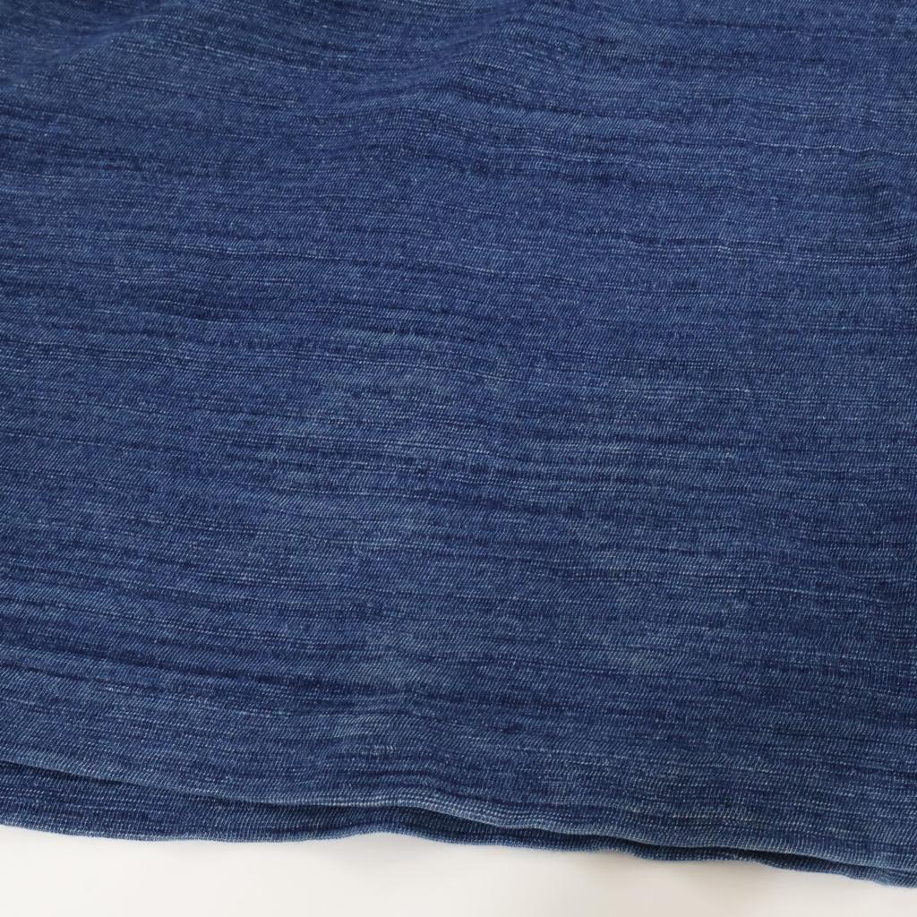 RRL Indigo Cotton Long Sleeve T-Shirt tops M Indigo blueUsed