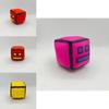 Cute Short Plush Geometry Dash Toy For Kids Comes In Multiple Colors!