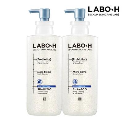 Scalp Strengthening Clinic Cooling & No-Sebum Shampoo 400ml * 2
