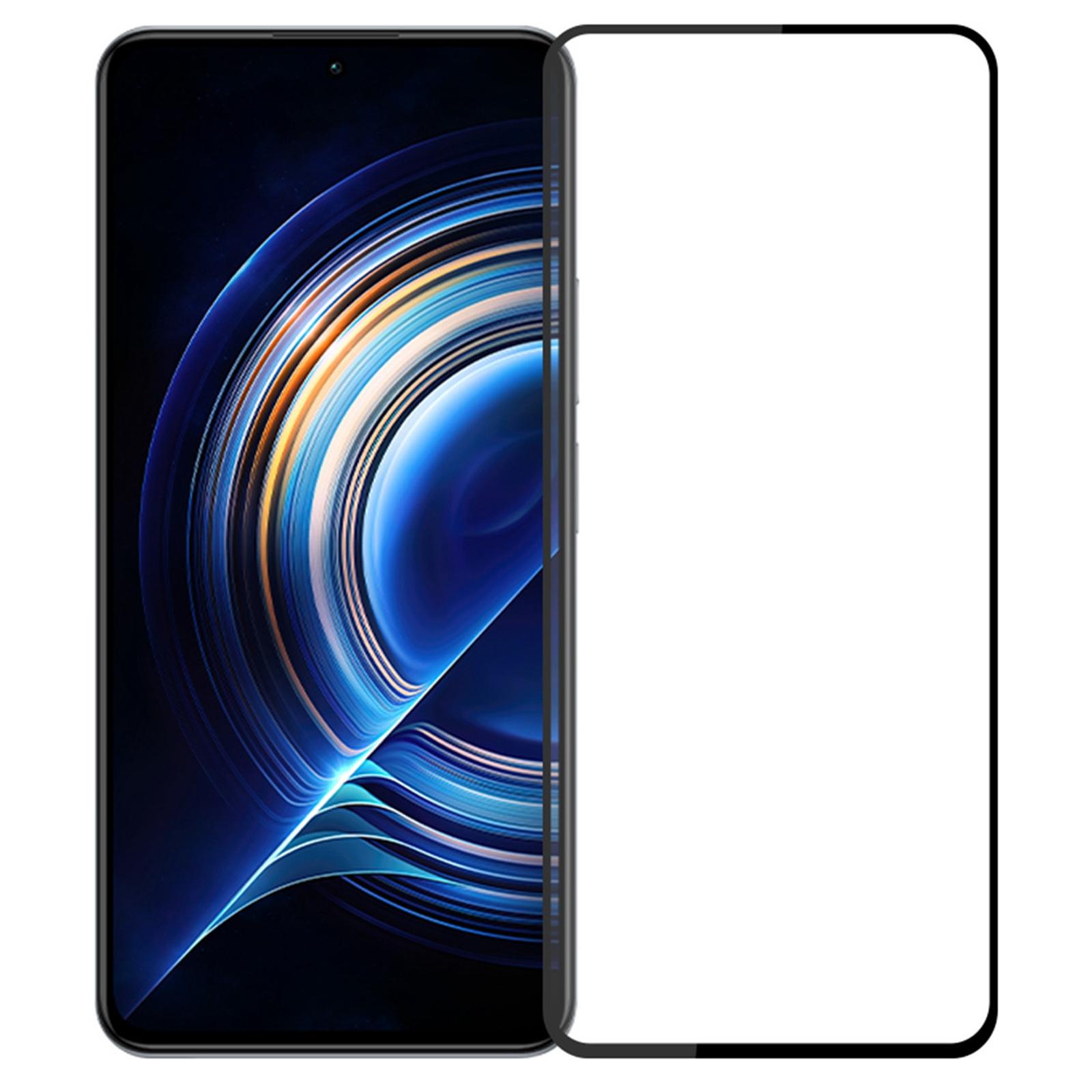 

MOFI JK Tempered Glass Film Series-1 for Xiaomi Poco F5 5G/Redmi Note 12 Turbo Full Glue Screen Protector High Aluminum-silicon Glass Clear Film Type A