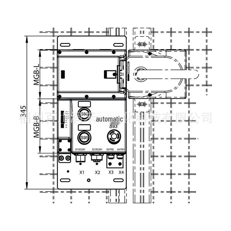 Anschutz Euchner MGB-L1B-PNA-R-121857 Safety Door Lock, Multi-functional, Brand New. MGB-L1B-PNA-R-121857