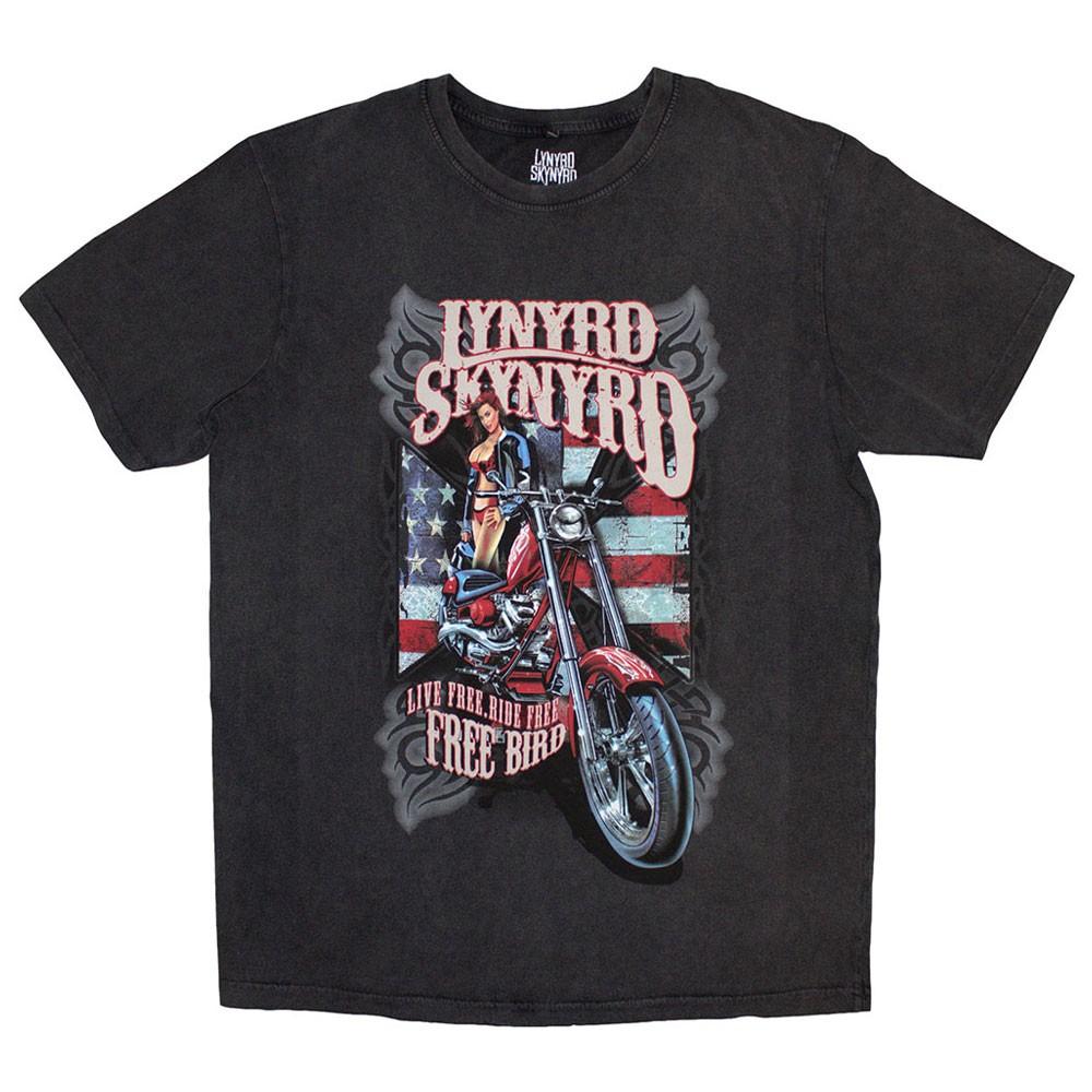 Lynyrd Skynyrd Ride Free Limited Edition 999 Only Premium Wash T Shirt XL