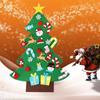 DIY Felt Christmas Tree Set with Detachable Ornaments Kids Wall Hanging Xmas Gifts for Christmas Decorations New Year Gifts