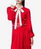 GUCCI Square Gg Logo Wool Jacquard Ribbon Knit - Red / 676829Xkdde6367