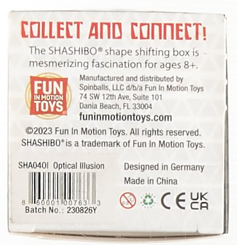 SHASHIBO Shape-Shift Box - Cube Fidget breveté primé avec 36 aimants en terres rares - Se transforme en plus de 70 formes