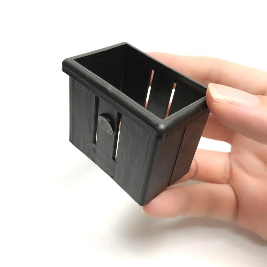 Rectangular Tube Reducer Sleeve Plastic Pipe Interlining Black