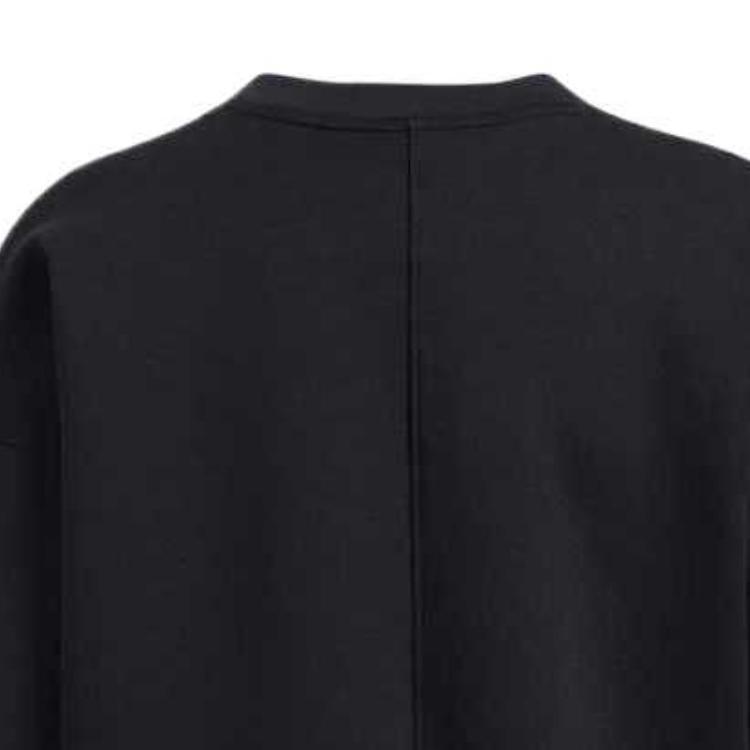 Under Armour Logo Comfortable Crew Neck Pullover Knit Sweatshirt Women Sweatshirt Black 1389288-001