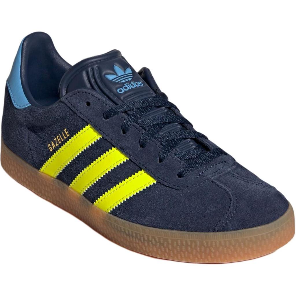 (GS) adidas Gazelle 'Night Indigo Solar Yellow' Kids' IH2795