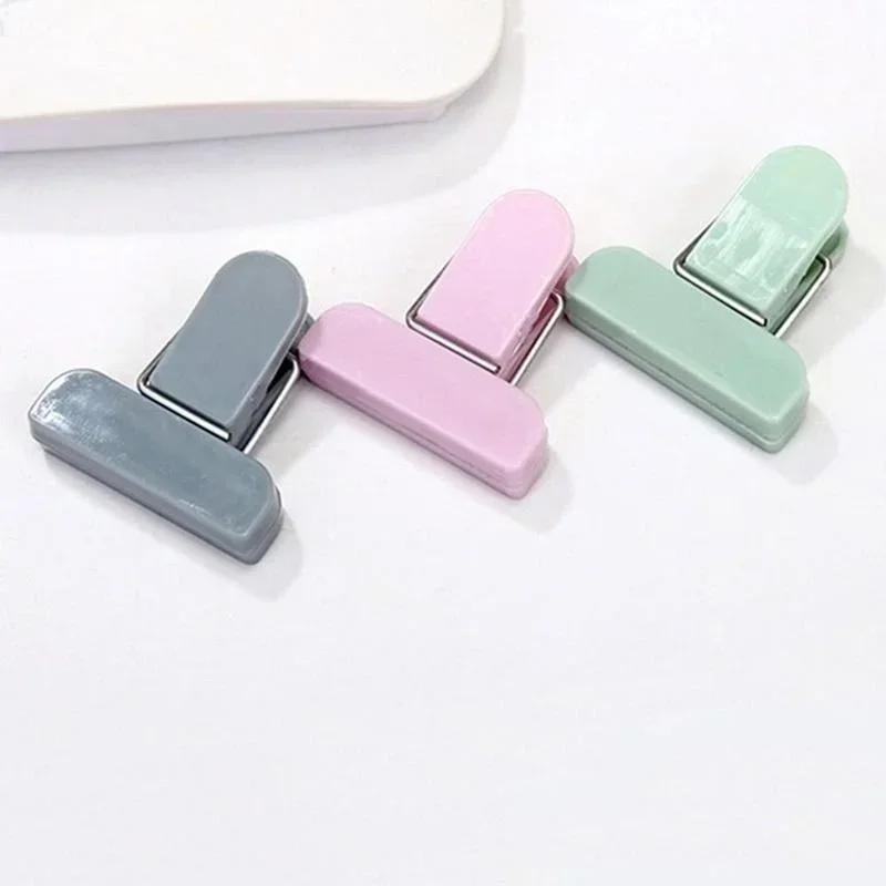 12pcs Food Bag Sealing Artifact Sealing Clip Preservation Sealing Machine Kitchen Accessories Long Snack Clip Kitchen Food Bag