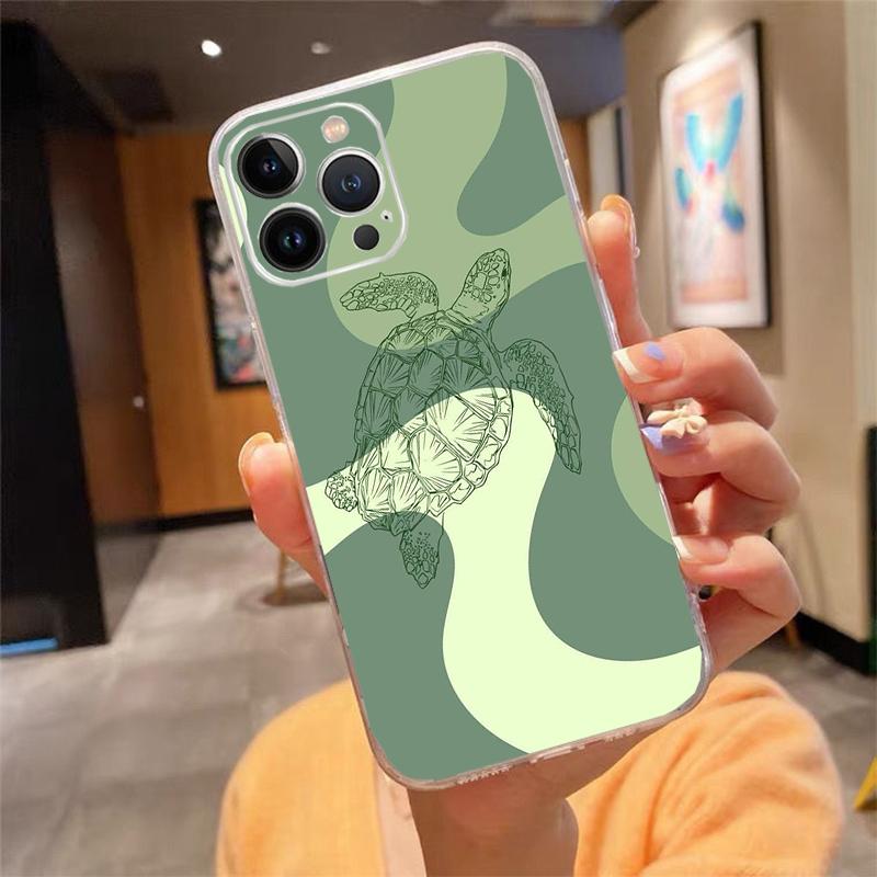Sea Turtles Phone Case Carcasa Funda For iPhone 17 Pro Max Air 17 16 15 14 13 Pro Max 15 16 Pro 15Plus