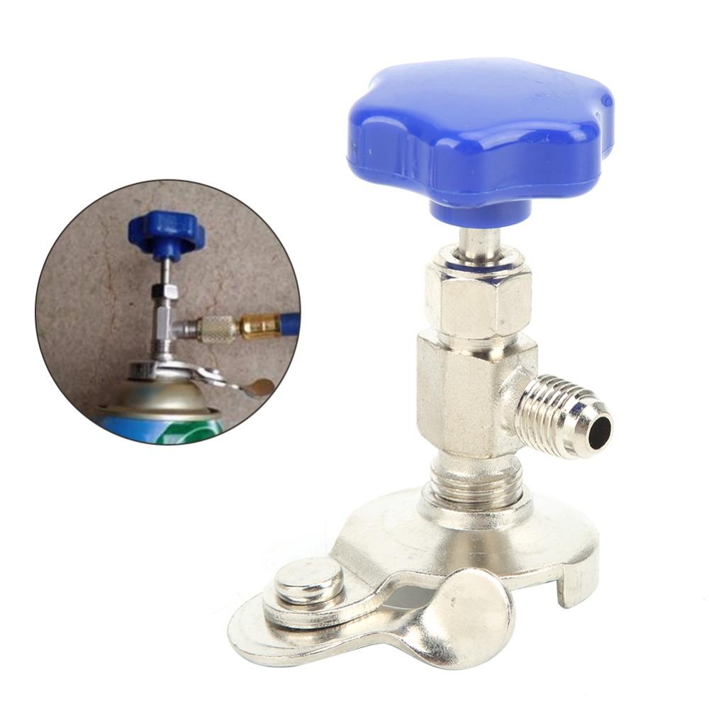 R12 R134A Compatible Dispensing Valve Tool Can Tap Valve  Automotive AC Refrigerant Charging