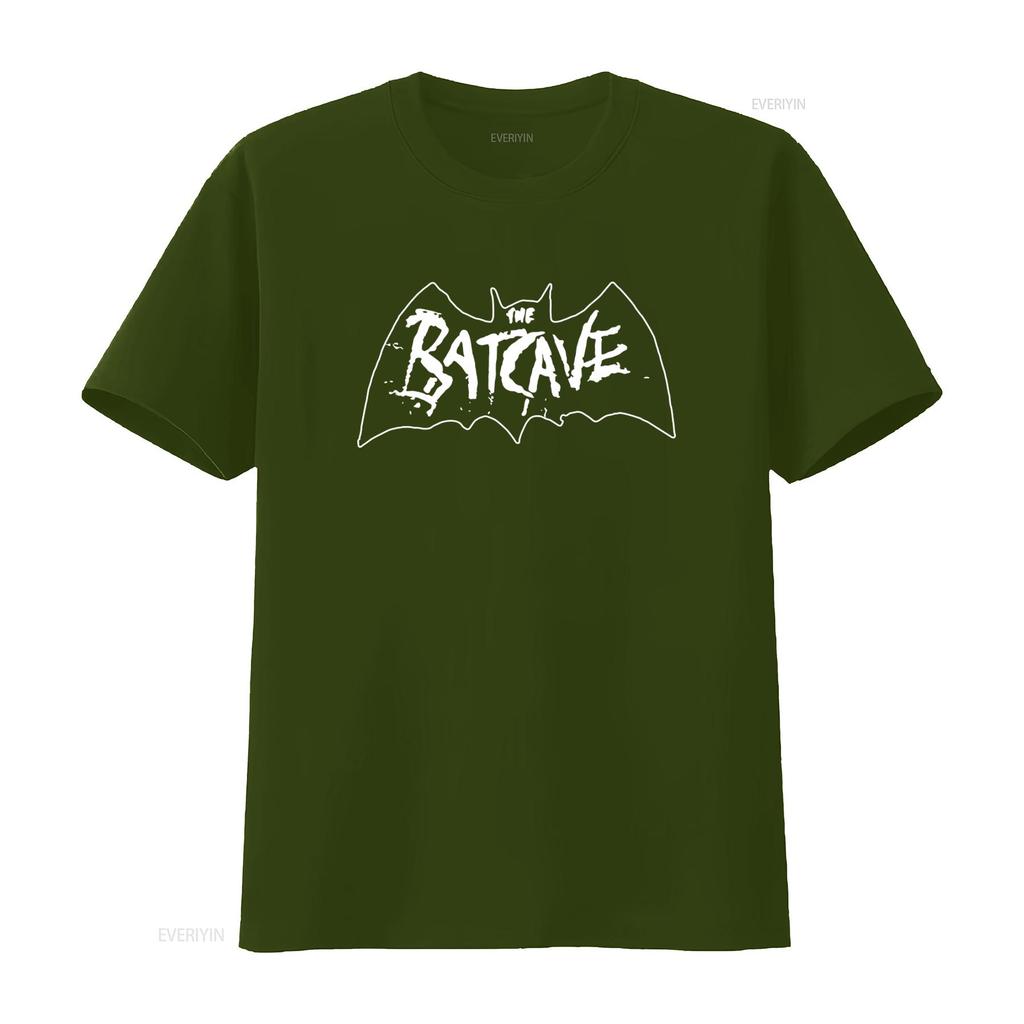 Batcave Gothic T shirt Stylish Goth Death Rock for Trendsetters vintage Washed Stretched Versatile fashion