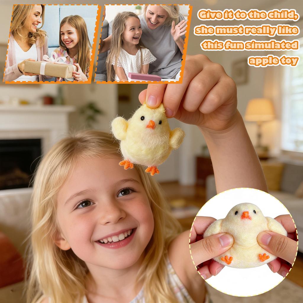 Handmade Chick Taba Toys Ultra Soft Toys For Stress Relief ( Chicken )