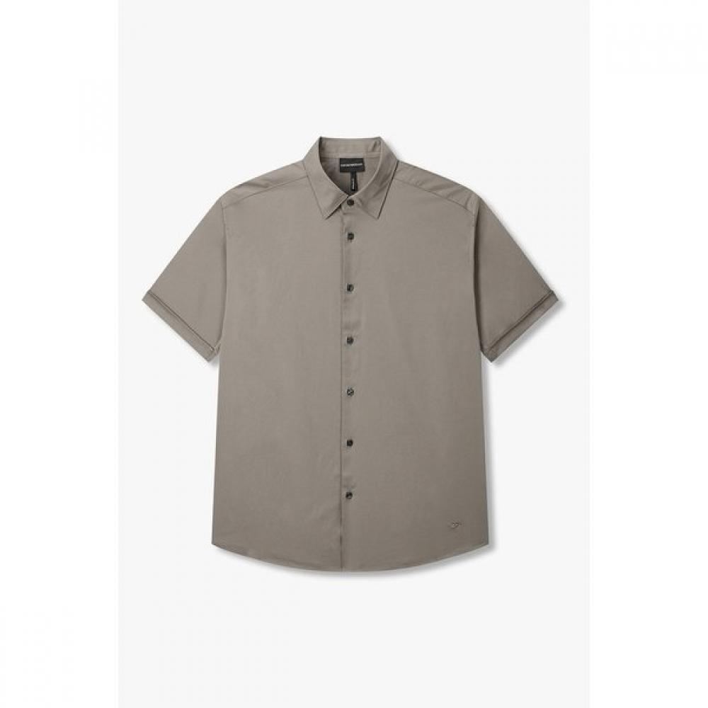 Emporio Armani Men S Stretch Short Sleeve Shirt A516104020 S