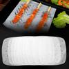 7.5in Perforated Square Steamer Paper Liners for Air Fryer Cooking Steaming(White)