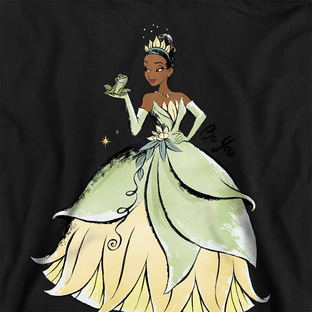 Küss den Frosch Kinder/Kinder Sei du selbst, es ist wunderschön Tiana Heather Hoodie