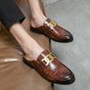 2024 letní designové kožené pánské polobotky Mokasíny Špičaté Ručně vyráběné muly Pohodlné Ležérní Pánské Boty Luxusní Kvalitní Pantofle