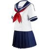 Juego Ayano Aishi Cosplay Disfraz de Anime Yandere Simulator Yandere Chan Traje de Marinero Uniformes de Secundaria JK Disfraces de Disfraz Fiesta