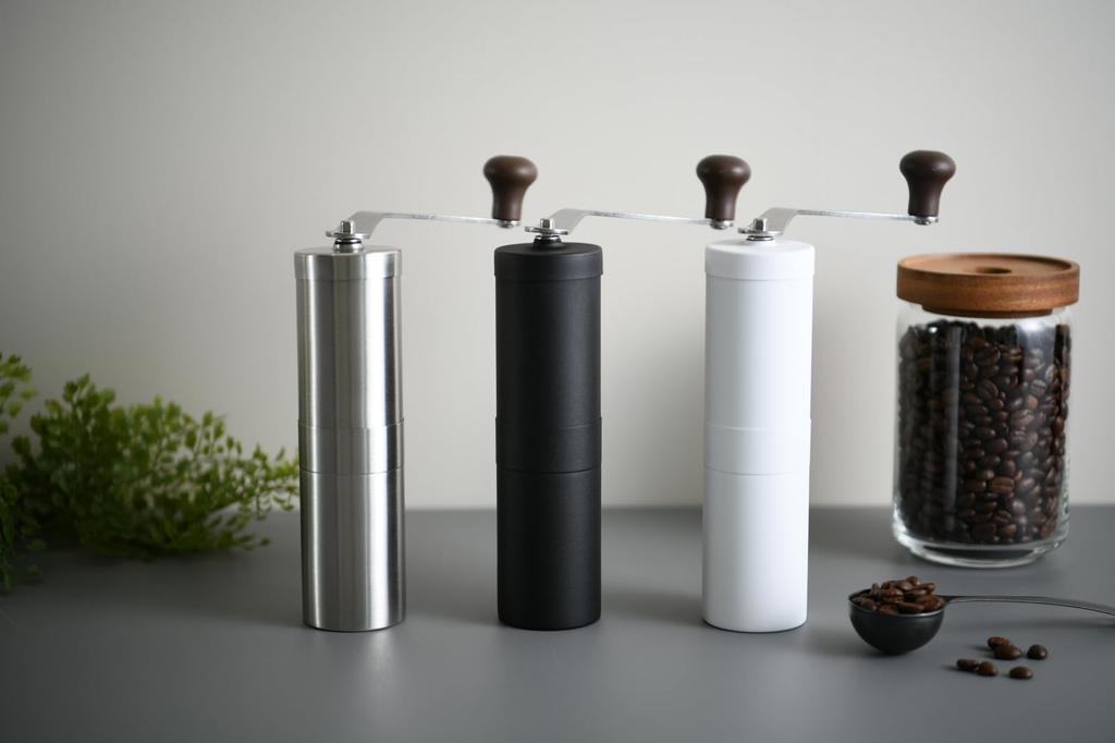Yaxell Coffee Grinder for 81077 Beginners, Manual, Outdoor, Beginner's, Black,