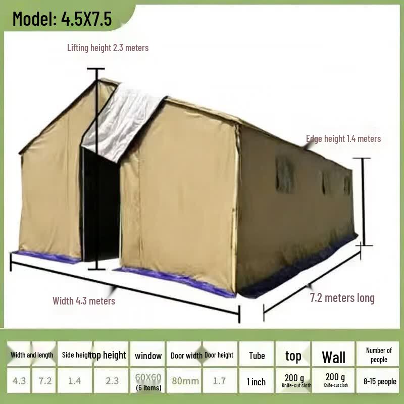 JINGGENG Heavy-Duty Outdoor Tent