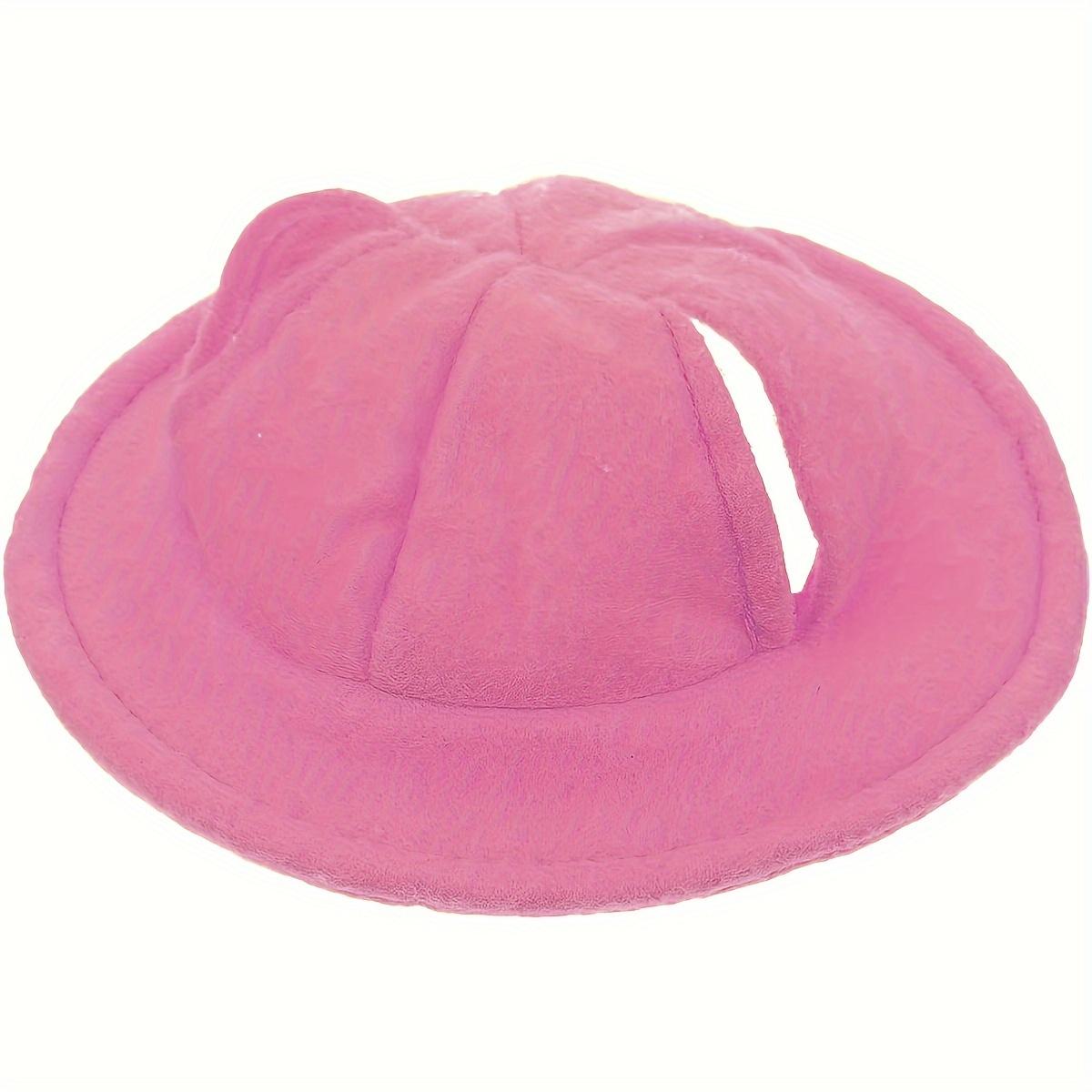 

Декоративная шапка в виде кролика, для выхода на улицу, чтобы сфотографироваться для маленьких домашних животных Товары для домашних животных кролика розовый