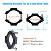 Adjustable Fork Clamp Motorcycle Light Bracket Holder For 30MM-54MM Tube Fork