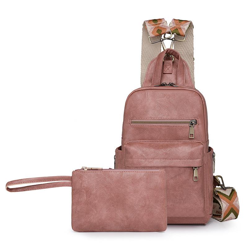 

Рюкзак Простой Студенческий Ретро Костюм Рюкзак Спортивная Сумка для Мамы Мода розовый