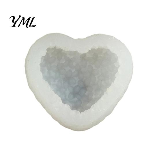 Heat Resistant Silicone Molds Heart Flower Mold, 3D Mousse Cake Candle Soap Easy Clean Bakeware Set Making, Fondant Resin Epoxy Craft Tool for