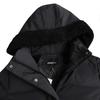 Adidas Neo Warm Hooded Down Jacket Women Outerwear Black EI4378