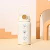 Water Bottle Cartoon Water Cup Stainless Steel Thermos Cup Portable Double Drink Bouncing Cup