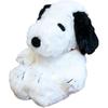 Nakajima Corporation PEANUTS SNOOPY Peanuts Hug Hug Brinquedo de Pelúcia Tamanho S Snoopy Preto 077424-15