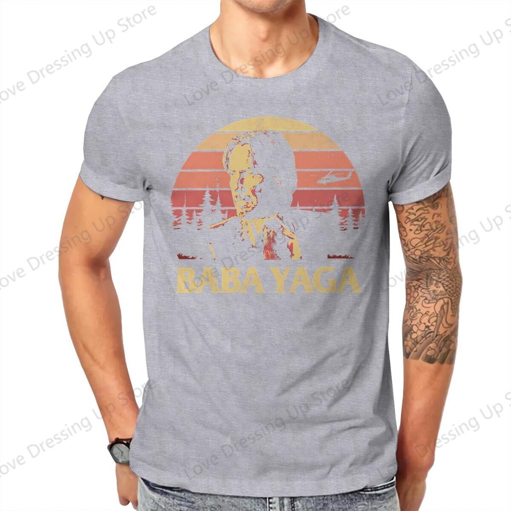 Baba Essential John Wick Movie T Shirt Graphic Oneck Cotton Tops