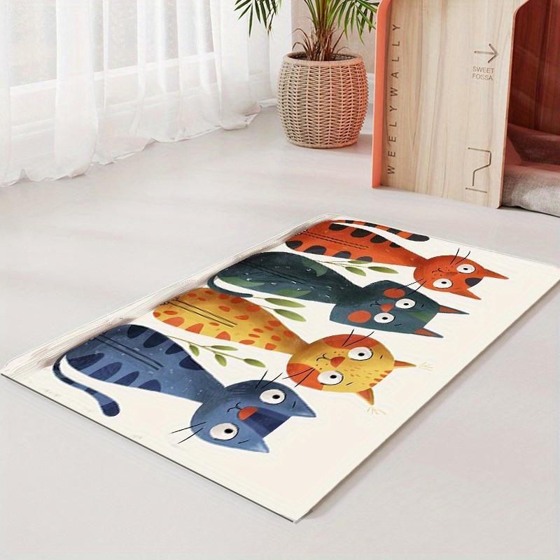 1Pcs Cat Pet Feeding Mat  Dining Mat for Cats and Dogs Cat Bowl Mat