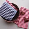 1Pc 30x40cm Classical Plaid Cotton Dinner Table Cloth Napkins Kitchen Placemat Home Party Decoration