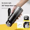 LINGCHEN Gradient Blue Sports Insulated Water Bottle 800ml
