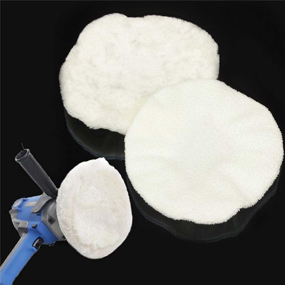Buffing Woolen Fleece Pad Polishing Terry Cloth Waxing Polisher Polishing Bonnet Buffer Pad