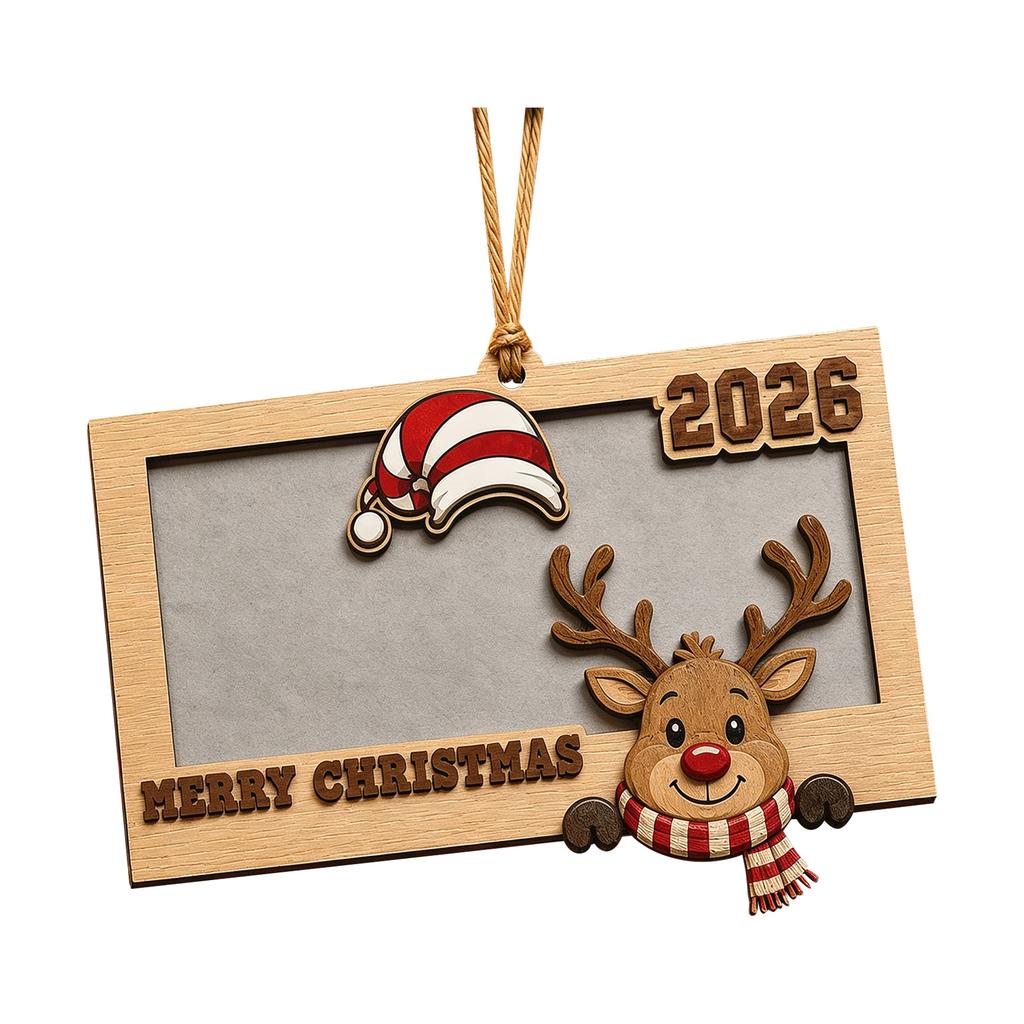 Christmas Wooden Clip for - Wooden Holder for Men and Women -