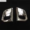 For Peugeot 5008 2017 - Car Front Fog Lights Lamps Frame Decoration Cover Trim ABS Chrome Accessories Exterior Refit Kit