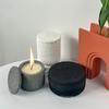 Large Candle Jar Silicone Mold With Lid Cement Concrete Flowerpots Jewelry Storage Box DIY Resin Bottles Mould Home Decor Crafts