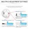 Microwave Sensor Induction  Switch Light 220v Ceiling Mount 5.8g Slim Design White