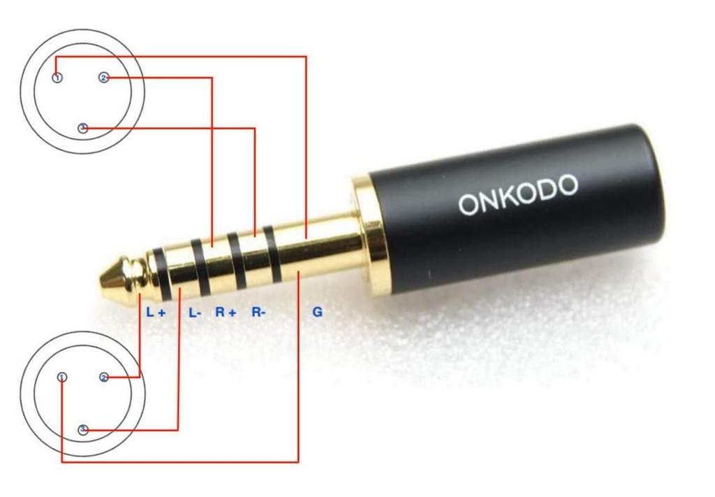 MOGAMI 2534 To XLR Female X Y-Cable (4.4mm 5-Pole 2) (0.3m)