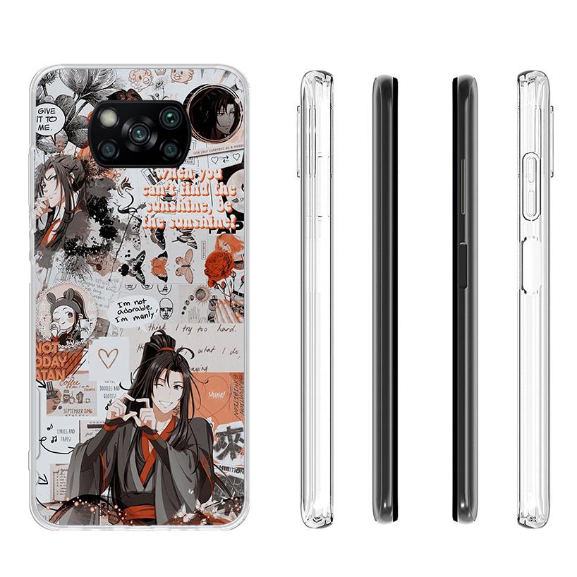 Mo Dao Zu Shi MDZS Manga Phnoe Case for Xiaomi Poco X5 X6 X7 Pro X4 Gt F7 Ultra M8 M7 Redmi 15C 15 13C 13 12C 12 Unique Cover Co