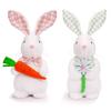 New Easter Bunny Standing Figure Cute Doll Holiday Party Decoration Home Decorations